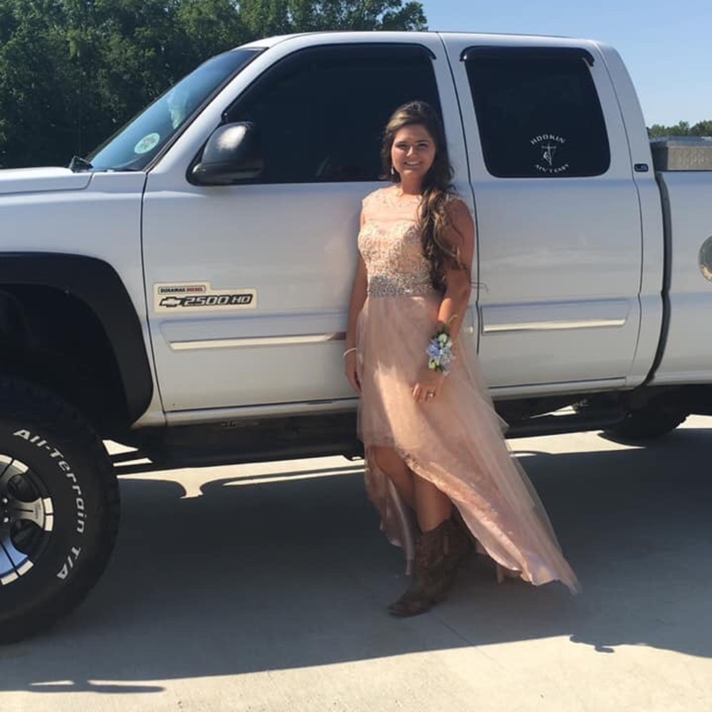Mon Cheri prom dress
